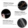 FOMIYES Stainless Steel Shaving Bracket Beard Trim Guide Razor Holder Stand Shaver Holder Beard Trimmer view 4