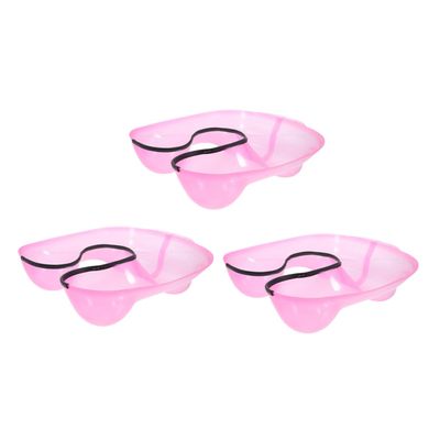 Baluue 3pcs Portable Hair Perming Neck Tray Spill Hair Washing Tray for Salons Versatile Styling Tools for Coloring and Dyeing