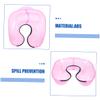 Baluue 3pcs Portable Hair Perming Neck Tray Spill Hair Washing Tray for Salons Versatile Styling Tools for Coloring and Dyeing view 3