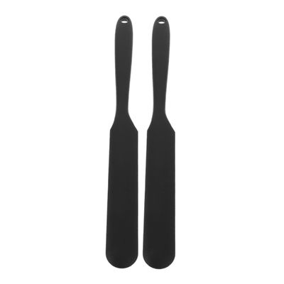 Ipetboom 2pcs Non-stick Waxing Sticks Silicone Scraper for Hair Removal Reusable Hard Wax Applicator Large Surface for Efficient Body Waxing Salon