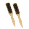 Didiseaon Beard Care Comb Kit 2pc Boar Bristle Brush for Haircuts Styling Maintenance view 1