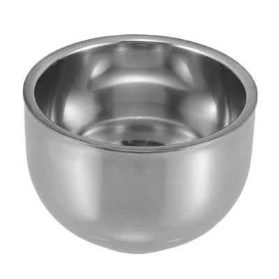 Didiseaon Stainless Steel Shaving Bowl Double Layer Design Multi-purpose Shaving Soap Cup for Men Travel-friendly Grooming Accessory Easy to Clean and Versatile and Brushes