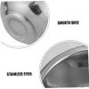 Didiseaon Stainless Steel Shaving Bowl Double Layer Design Multi-purpose Shaving Soap Cup for Men Travel-friendly Grooming Accessory Easy to Clean and Versatile and Brushes view 3