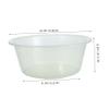 PRETYZOOM Wash Basin for Boys and Girls Lightweight Stackable Dishpan for Vegetable Washing Face Cleansing and Home Use for Campers and Families view 2