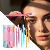 66 Eyebrow Razors, Eyebrow Trimmer Set, Facial Exfoliator and Hair Remover, Portable Manual Shaving Tool, Facial and Eyebrow Shaper, Eye Brow Shaver with Protective Cover, Face Razors and Shaver view 2