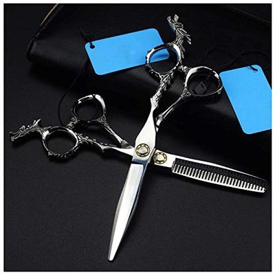 6.0 inch Hairdresser Scissors Set, Professional Hair Cutting Shears, Barber/Salon/Home Shear Kit for Men Women Pet