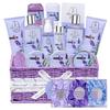 Spa Gifts for Women Bath and Body Lavender Gift Set, Spa Gift Basket for Self Care, Relaxing Bath Sets for Mom, Grandma, Girlfriend, Sister, Friends, Gifts for Women view 1
