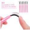 Ipetboom 6pcs Silicone Eyelash Brushes Soft Tips for Precise Mascara Application Portable Makeup Tools for Eyelash Combing and Grooming for Stylish Beauty Routine view 3