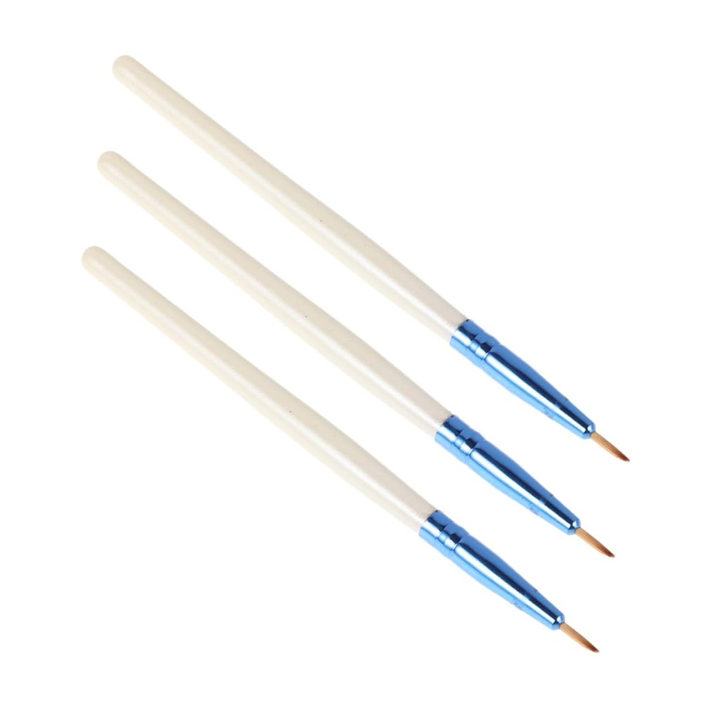 SHERCHPRY 3pcs Eyeliner Brush Ultra-fine Detail Applicator for Precise Eye Makeup for Aegyosal and Concealer Versatile Beauty Tool for Professionals and Enthusiasts