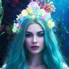 Maeaccx LED Mermaid Crown Seashell Starfish, Light Up Pearl Headband, Beach Party Cosplay Festival Costume Hair Accessories view 4