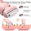 Women's Electric Razor Dry/Wet, Ladies Shaver Rechargeable Cordless Face Body Bikini view 3