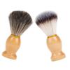 SOESFOUFU 2pcs Travel Shave Brush Barber Brush Bowl Professional Shaving for Men view 1