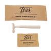 Tess Wheat Straw Shave Kit Triple Blade Razor w/Shave Cream view 1