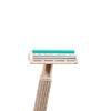 Tess Wheat Straw Shave Kit Triple Blade Razor w/Shave Cream view 2
