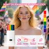 4pcs Rainbow Face Paint Stick,LGBT pride flag color Face Body paint for Pride Month Party Celebration,Parades view 2