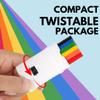 4pcs Rainbow Face Paint Stick,LGBT pride flag color Face Body paint for Pride Month Party Celebration,Parades view 3