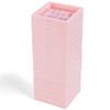 14-Piece Nail Display Storage Box, Floating Frame 3D Design Holder, Clear Press-On Nail Case for Business and Personal Use (4.3 X 4.3) view 2