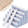 350pcs 80/80 Grit Nail Files Set, Manicures Pedicures Nails Emery Boards File Professional Nail Art Tools for Home,Salon,Clients,Strong, 2 Sided view 1