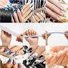 350pcs 80/80 Grit Nail Files Set, Manicures Pedicures Nails Emery Boards File Professional Nail Art Tools for Home,Salon,Clients,Strong, 2 Sided view 3