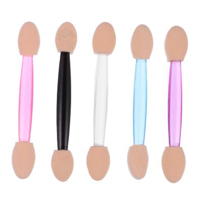 Beatifufu 250pcs Dual Sided Eyeshadow Makeup Sponge Brush Disposables Applicators for Eye Shadow Face Artistry