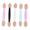 Beatifufu 250pcs Dual Sided Eyeshadow Makeup Sponge Brush Disposables Applicators for Eye Shadow Face Artistry view 1