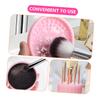 SOESFOUFU Makeup Brush Cleaner Silica Gel Cleaning Box Brush Dryer Cleaning Supplies view 3