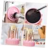 SOESFOUFU Makeup Brush Cleaner Silica Gel Cleaning Box Brush Dryer Cleaning Supplies view 4