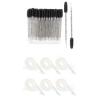 100pcs Eyelash Brush Lip Brush for Eyelash Extension, 6 Rolls PE Micropore Medical Tape Roll view 1