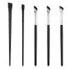 5 PCS Thin Eyeliner Brush, Professional Flat Angled Eyeliner Brush, Soft Eyeliner Smudge Brushes, Small Makeup Brushes for Professional Beauty Cosmetic Tool view 1