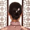 PLAFOPE 7pcs Vintage Hair Accessories Wooden Hair Sticks Tassel Bun Chinese Style view 3