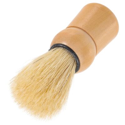 FOMIYES Men Beard Brush Shaving Tool Handle Beard Scrubber Exfoliator for Shaving Father Day