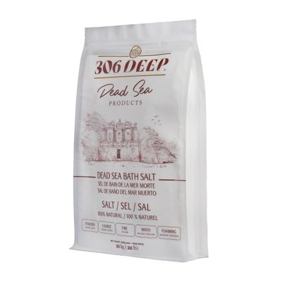 306 Deep Coarse Dead Sea Salts for Soaking - 10 Kilograms of 2-4 mm 100% Dead Sea Salt Bath for Men and Women, Pure Bath Minerals with Magnesium, Zinc, Potassium for Soaks and Body Scrub