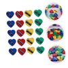 Veemoon 60pcs Heart Shape Pencil Sharpener for Office Brow Pencil Sharpen Tool view 4
