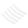 Mikinona 5pcs Eva Nail Files Grit Banana Shape for Nail Art Manicure Random Colors Natural Artificial Professional Personal Use view 1