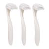 PartyKindom 3pcs Portable Facial Hair Remover for Women Manual Trimmer for Smooth Skin Travel-ready Lightweight and Compact for and Grooming The Go view 1