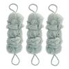 BAZEITFLOW 3pcs Long Back Scrubbers for Bathing Body Scrubbers and Loofahs for Gentle Exfoliating Wash Balls for Daily Use and Skin Health view 1