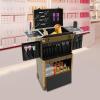 Ginelm Rolling Lockable Makeup Train Case, Hairdressing Trolley, Stylist Beauty Salon Cosmetic Luggage, Travel Organiser Tool Box with Hair Dryer Holder view 4