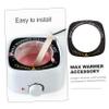 Mikinona Hair Removal Wax Machine Ring 50pcs Wax Warmer Liner Protection Collars view 3