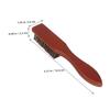 AUTSUPPL Vintage Beard Brush Supple Hair Nylon Brush Shredded Hair Brush for Barber Salon Barber Accessories view 4