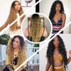 28 30 32 Inch Ombre Blonde Deep Wave Bundles Human Hair T1B427 Bundles Niegmeag Virgin Remy Hair Extensions 3 Tone Brown and Blonde Bundle Hair Weave view 2