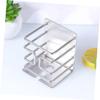 BRIGHTFUFU Stainless Steel Electric Shaver Rack Holder for Shower Wall No Drill Wall Mount Razor Storage Rack Compatible view 2