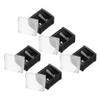 Healeved 5pcs Dual Makeup Pencil Sharpener for Eyebrow Eyeliner Portable Compact Design for Precision Trimming and Easy Carrying for Travel and Daily Use view 1