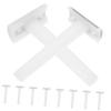 Healeved 10pcs Hair Remover Disposable Razors Women Men Hair Removal Shaver Double Sided for Sensitive Skin Eyebrow Trimmer view 1