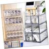 ABOOFAN Acrylic Makeup Organizer Compartment Storage Box Vanity Organizer Makeup Beauty Product Holder Countertop Dresser Bathroom view 3