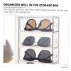 ABOOFAN Acrylic Makeup Organizer Compartment Storage Box Vanity Organizer Makeup Beauty Product Holder Countertop Dresser Bathroom view 4