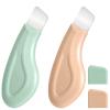 2PCS Blackhead Remover Tool for Face & Nose, Silicone Face Scraper for Deep Cleansing Skin Care Tools Set, Nose Blackhead Remover & Gentle Skin Scrubber for Men & Women, Safe Blackhead Extraction Kit view 1