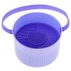 Cabilock Silicone Makeup Brush Cleaner Holder Drying Bowl for Makeup Brushes Travel Organizer view 1