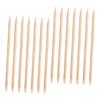 CALLARON 100pcs Wood Nail Sticks Instant Cuticle Remover for Nail Art Manicure Pedicure Supplies view 1