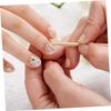 CALLARON 100pcs Wood Nail Sticks Instant Cuticle Remover for Nail Art Manicure Pedicure Supplies view 2