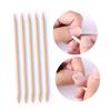 CALLARON 100pcs Wood Nail Sticks Instant Cuticle Remover for Nail Art Manicure Pedicure Supplies view 4